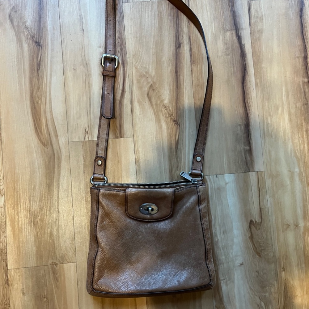 Fossil Leather Shoulder Purse